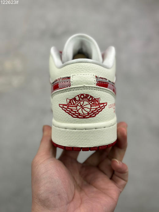春季特惠💰320 Air Jordan 1 Low AJ1 WH LV 乔1 复古文化休闲运动篮球鞋 商品图7