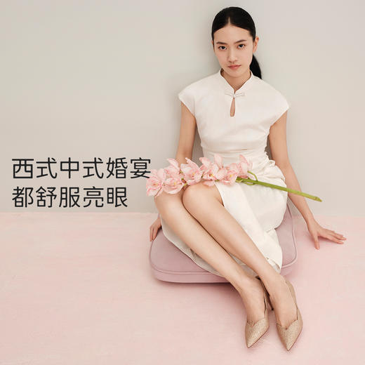 7or9约会通勤高跟鞋婚鞋桂花酿 商品图5