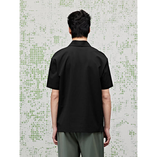 GXG男装 印花廓形休闲男士polo衫 25夏 热卖G25X242040 商品图3