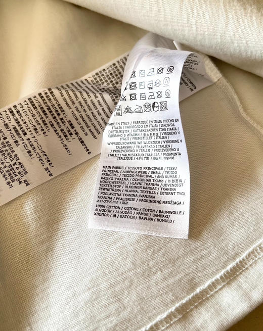 Maison Margiel*a马吉拉徽标缝线暗纹刺绣短袖T恤030302 商品图14