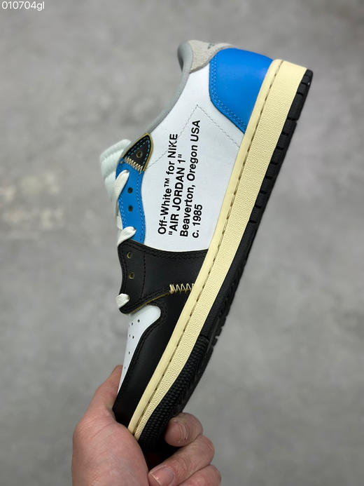 春季特惠💰430 倒勾限定 Travis Scott x Air Jordan 1 Reverse Mocha AJ1乔1 TS UN 联名倒钩 低帮文化篮球鞋 商品图6