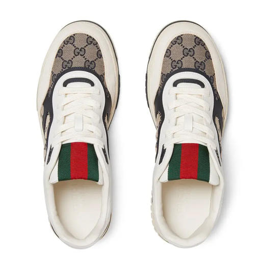 GUCCI 古驰 男士 Re-Web系列 休闲运动鞋 混色 787476 AADHW 9552 商品图3