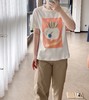 二店y 【XT6025】柜1296 小禾同款油画T恤 100%新疆棉 细腻挺括 商品缩略图8