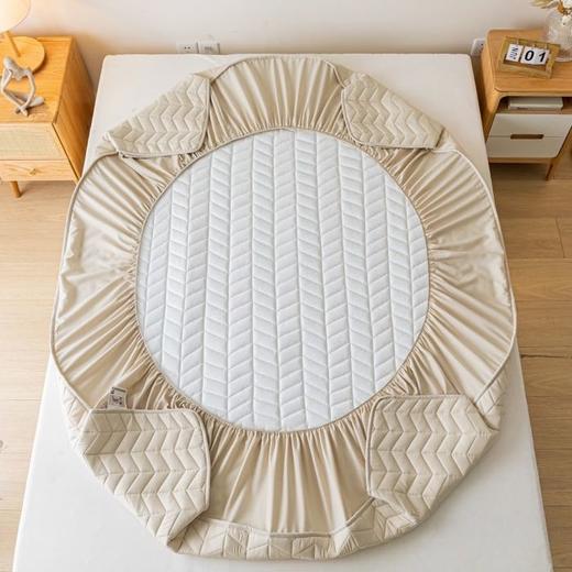 重磅福利新款五星级酒店专用【A类原棉抗菌大豆夹棉床笠】 商品图9