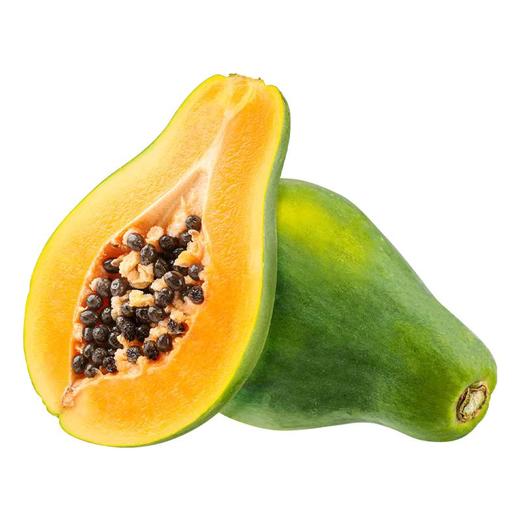 新鲜水果 肉厚饱满奶油木瓜 3枚/盒 商品图0