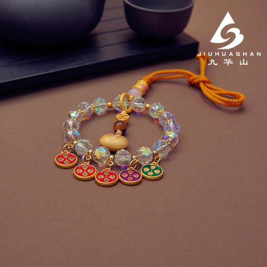 九华山文创五路财神平安纳福车挂 商品图4