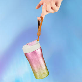 太可 纯钛焕彩·吸管咖啡杯480ml