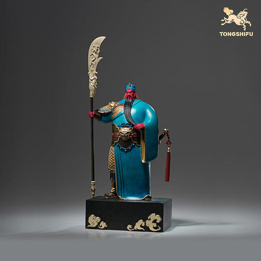 铜师傅《正气》办公室关羽关公关二爷铜摆件 武财神家居工艺品 商品图2