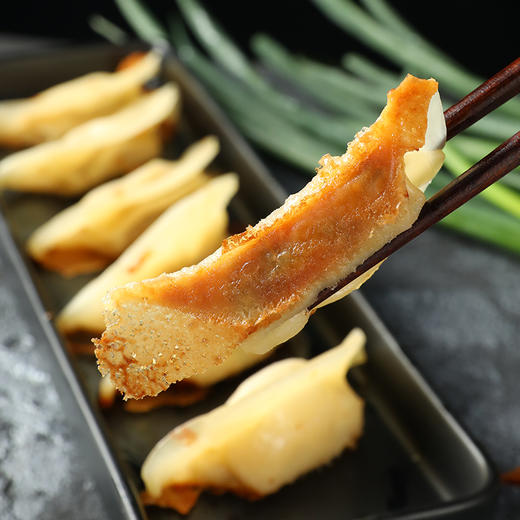 【顺丰发货】肥叔锅贴鲜香酥脆馅料用心配料干净加热即食175g*3袋 商品图2