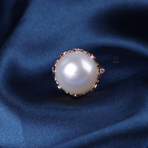 【红莲映月】珍珠戒指   ZZ12506013 商品图6