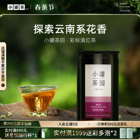 小罐茶园 彩标系列滇红茶 升级版 105g 【现货】