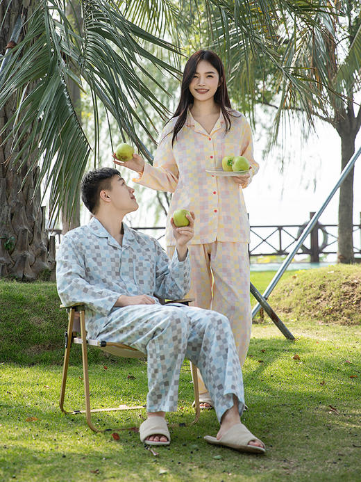 【睡衣】预售3-7天 金字塔顶尖的加密棉纱面料（通常给新生儿婴儿用的）足够亲肤 透气环保~ 商品图3