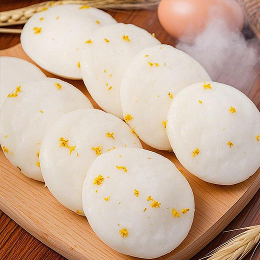 【金玉良缘❗️白糖桂花糕】手工匠心制作，通体形状饱满，风味独特微弹爽口，传统糕点米糕300g/包发糕早餐半成品食材QQ 商品图2