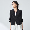 QS桑蚕丝通勤百搭小西装外套2026春新款修身外套气质上衣2511 商品缩略图2
