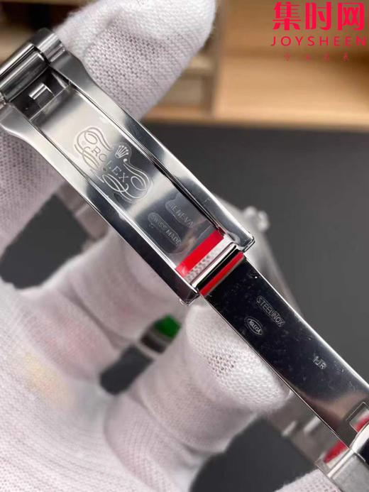 VS劳力士MILGAUSS格磁型系列M116400 闪电针 绿玻璃 板带 丹东3131机 男士腕表 表径40mm 商品图7