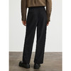 GXG男装 黑色简约阔腿休闲裤宽松舒适男通勤长裤 春季热卖G25X021003 商品缩略图3