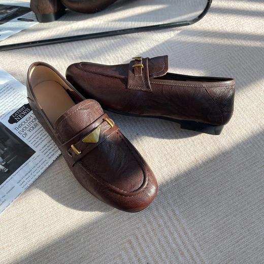 KAISER凯撒2026新款头层羊皮软底一脚蹬浅口单鞋KS9801 商品图3