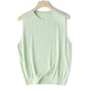 亚麻羊毛针织背心 「轻氧针织」系列 透气不闷 马卡龙色系好穿搭 细节考究 单穿叠穿均可JZ2611 商品缩略图1