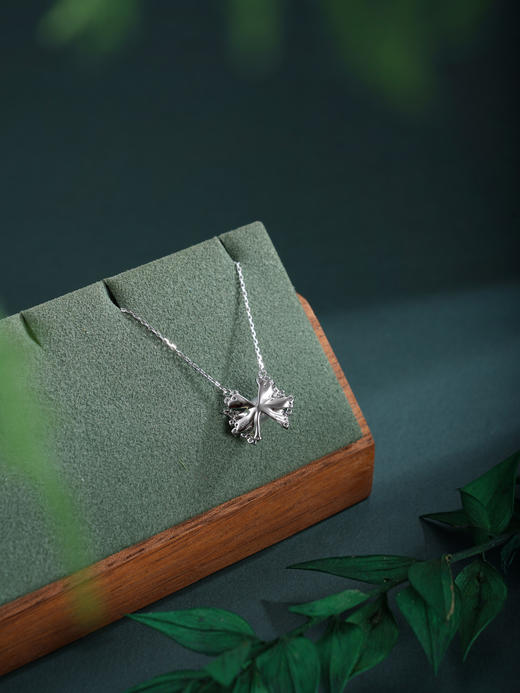 子佩集【柔光永结】银S925珍珠惜王妃套链项链【AYTL003】蝴蝶结2602 商品图4