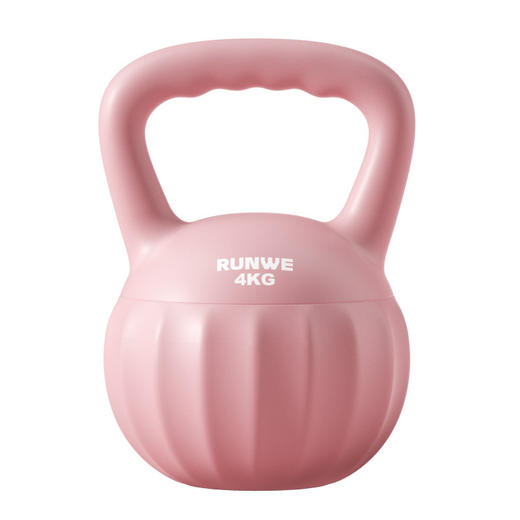 塑型神器 朗威南瓜壶铃 女士健身家用男士哑铃 练臀翘臀专业壶铃提壶哑铃器材 商品图4