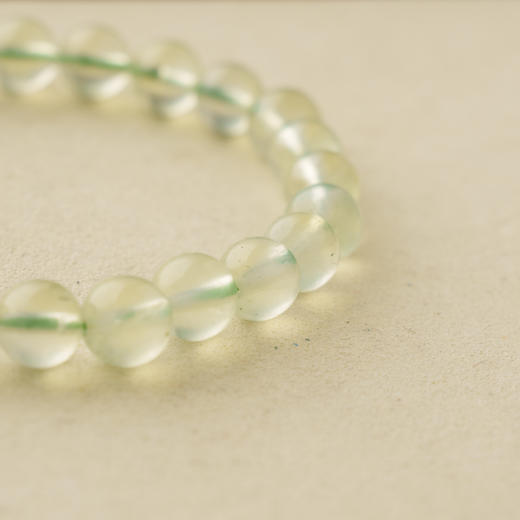 ² 【安然水晶】春日来信--绿葡萄石手串（适合生肖鼠/兔/猪佩戴）LS-469 HM02-CRMM-ARSJ 商品图3