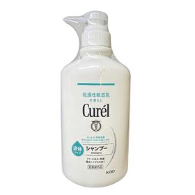 日本Curel花王珂润 润浸保湿洗发水-420ML（版...