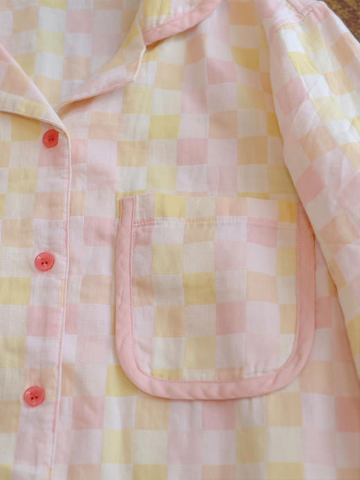 【睡衣】预售3-7天 金字塔顶尖的加密棉纱面料（通常给新生儿婴儿用的）足够亲肤 透气环保~ 商品图13