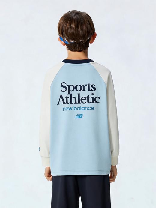 直发 春夏秋都可穿的百搭长袖【NB家撞色插肩袖T恤】 商品图3