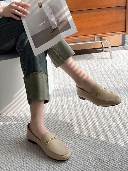 二店y 26新配色 莞产Samedelman 经典马衔扣踩跟无声乐福鞋 商品图11