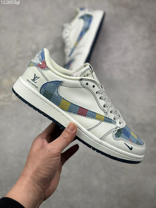 春季特惠💰360 Travis Scott x Fragment Design x Air Jordan 1 Low OG SP AJ1 乔1联名倒钩低帮 商品图3