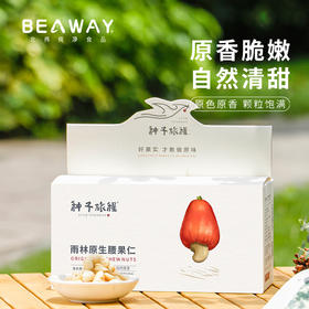 北纬纯净食品|38°越南原味生腰果仁不添加坚果零食送礼250g