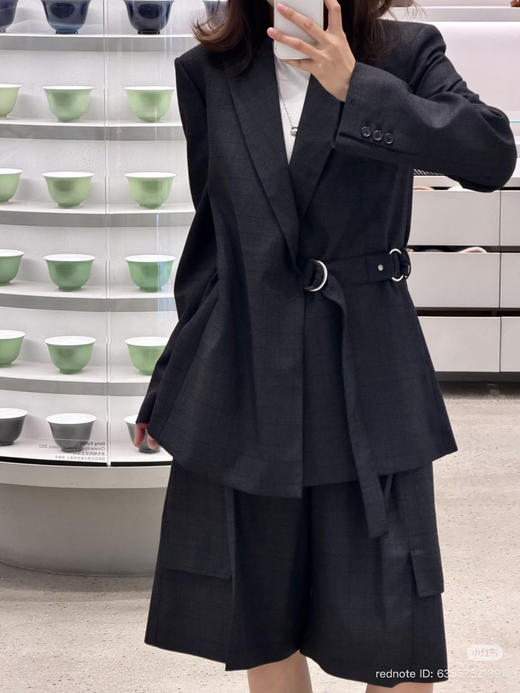 33-5 排他性独家圆正 lew 进口羊毛格子 套装 西服/中裤 单穿配套一级棒👍 商品图9