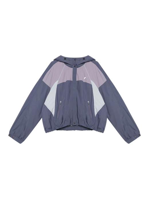 半圆/C66210162/休闲连帽立领拼接短款外套 商品图4