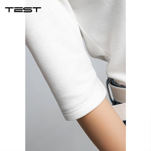 春上新纯色简约中袖百搭打底衫1261027 商品图3