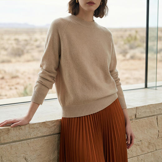 PALUOPO/PL圆领女衫ET23075R/约重310g帕罗 商品图6