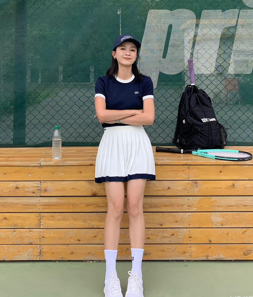 原单鳄鱼拼色短袖t恤 商品图6