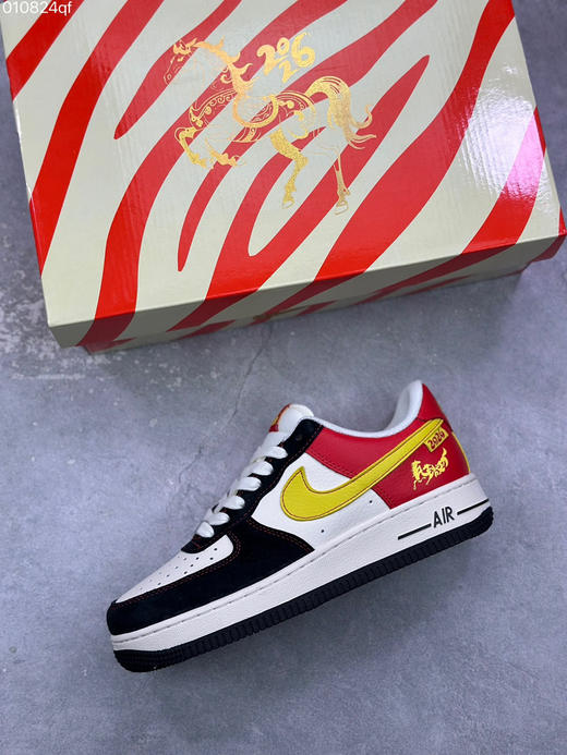 春季特惠💰430 马年限定 高端定制 # Nk Air Force 1 '07 Low 空军一号 低帮休闲板鞋 商品图2