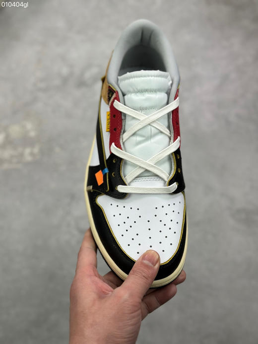 春季特惠💰430 倒勾限定 Travis Scott x Air Jordan 1 Reverse Mocha AJ1乔1 TS UN 联名倒钩 低帮文化篮球鞋 商品图1