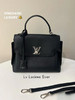 LV lockme ever 中号 黑色 牛皮 银扣 手提 斜款包 商品缩略图0