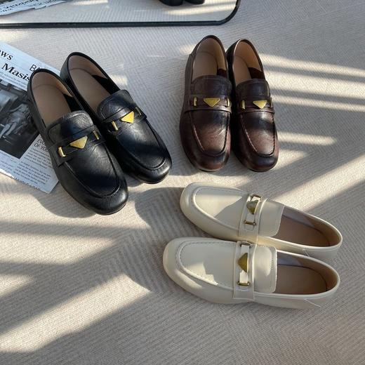 KAISER凯撒2026新款头层羊皮软底一脚蹬浅口单鞋KS9801 商品图0