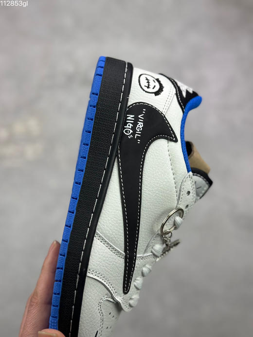 春季特惠💰360 Travis Scott x Fragment Design x Air Jordan 1 Low OG SP AJ1 乔1联名倒钩低帮 商品图5