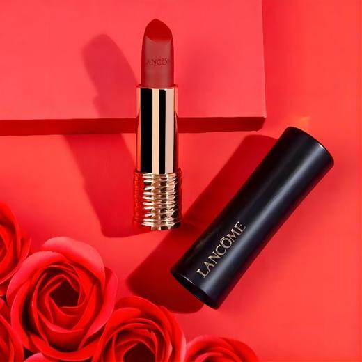 兰蔻口红 黑管 3.4g  196/274/888（多妈专属）高级丝绒雾面饱满显色更持色 商品图1