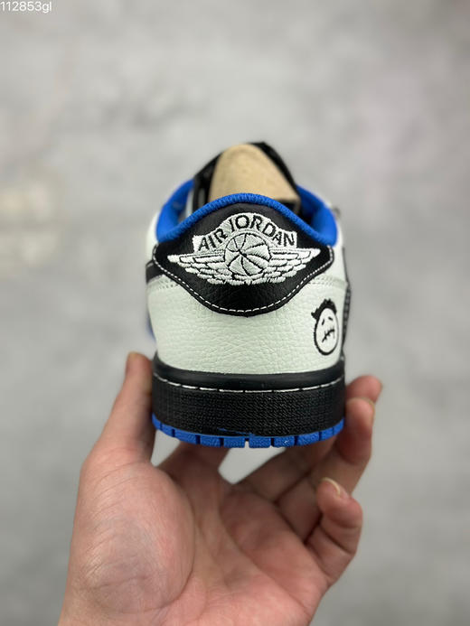 春季特惠💰360 Travis Scott x Fragment Design x Air Jordan 1 Low OG SP AJ1 乔1联名倒钩低帮 商品图7