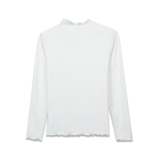 休闲基础简约百搭木耳边打底衣-纪念日百货门店同款169257717 商品图5