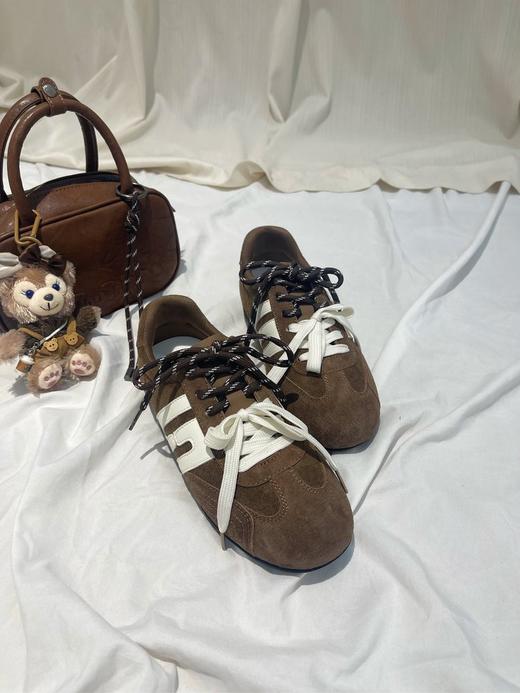 凯撒KAISER新款内增高双绳鞋带赛车鞋薄底德训鞋KS2653 商品图5