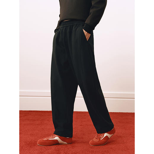 GXG男装 宽松锥形弯刀裤男通勤长裤 25春热卖G25X021028 商品图3