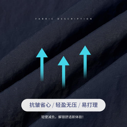 【商场同款】CNG6340  “ 防风外套 ” 藏蓝色百搭好穿 干爽轻松活力短风衣 商品图5