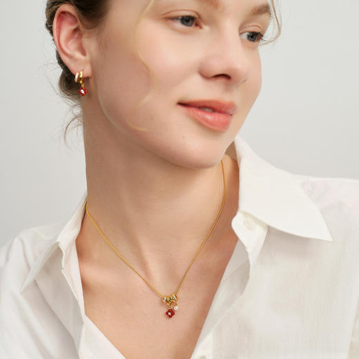 ARSIS丨 幸运符号系列 鸿运四叶草项链 商品图4