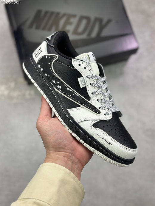 春季特惠💰360 Travis Scott x Fragment Design x Air Jordan 1 Low OG SP AJ1 乔1联名倒钩低帮 商品图0