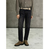 GXG男装 黑灰修身牛仔裤小脚通勤长裤 25年春G25X051011 商品缩略图2
